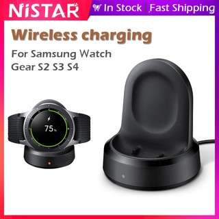 Đế sạc nhanh không dây cho đồng hồ samsung gear s4 / s3 / s2 frontier samsung galaxy watch s2 / s3 46mm / 42mm