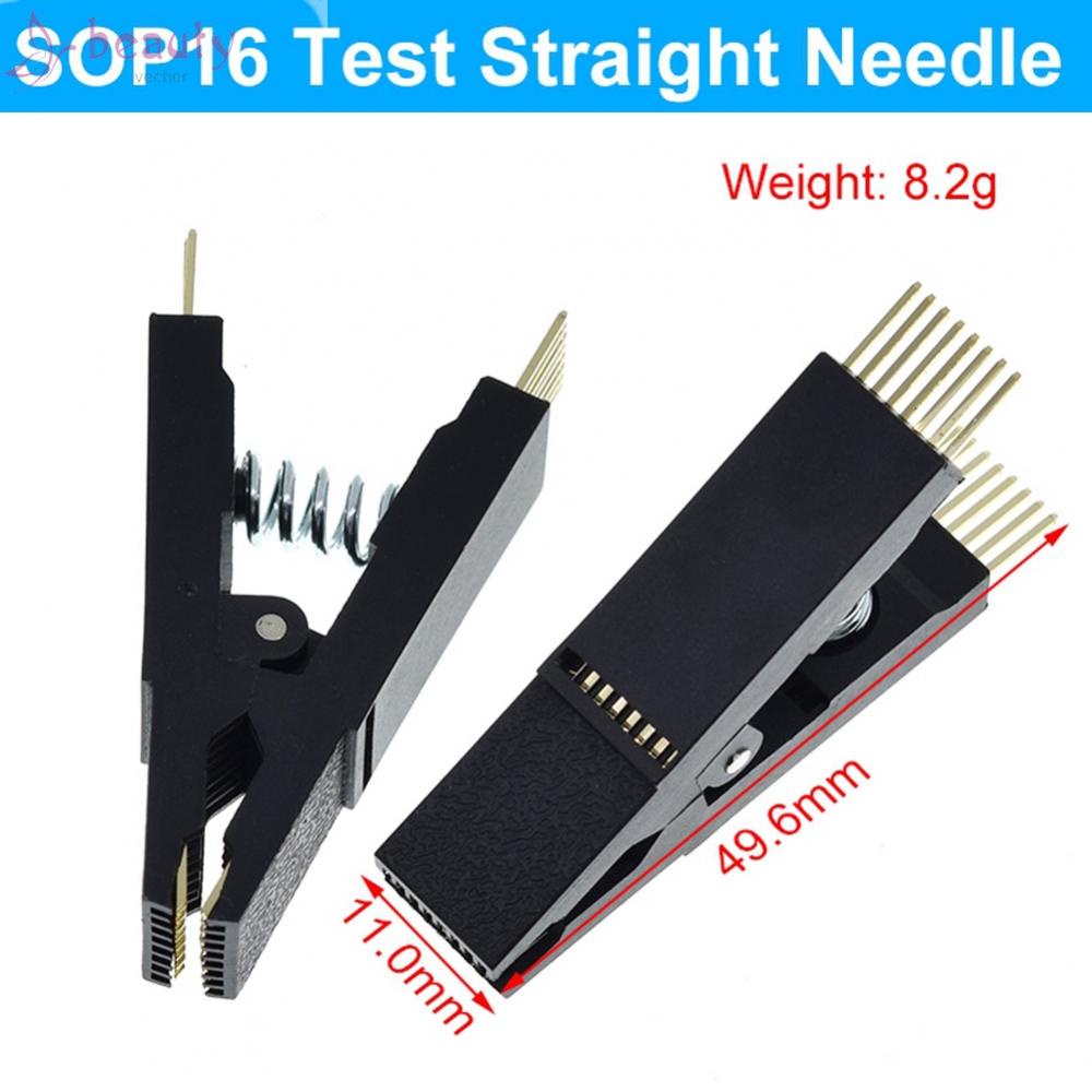 Nâng Cấp &amp; Cháy SOP16 IC Kẹp Thẳng / Uốn Cong Không Cần Tháo Rời