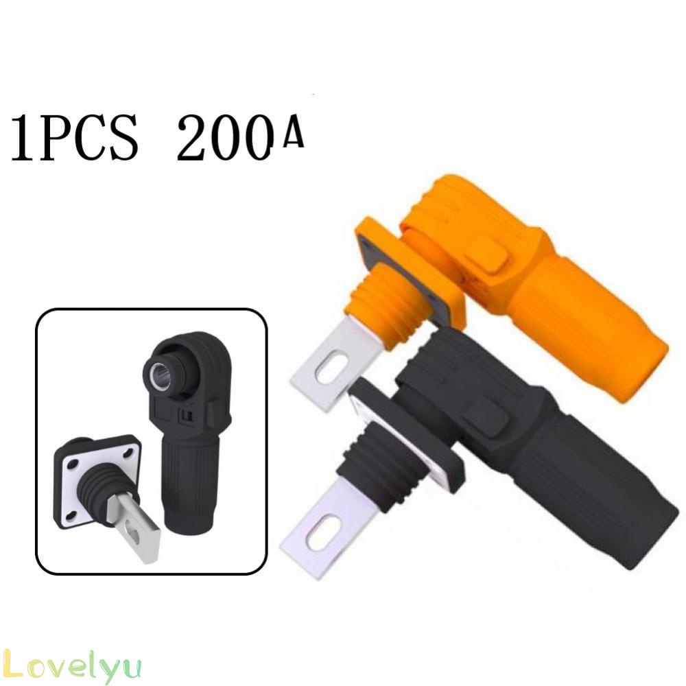 ⭐24H SHIPING ⭐1PCS Battery Energy Storage Connector 200A Quick Plug Terminal Flame Retardant
