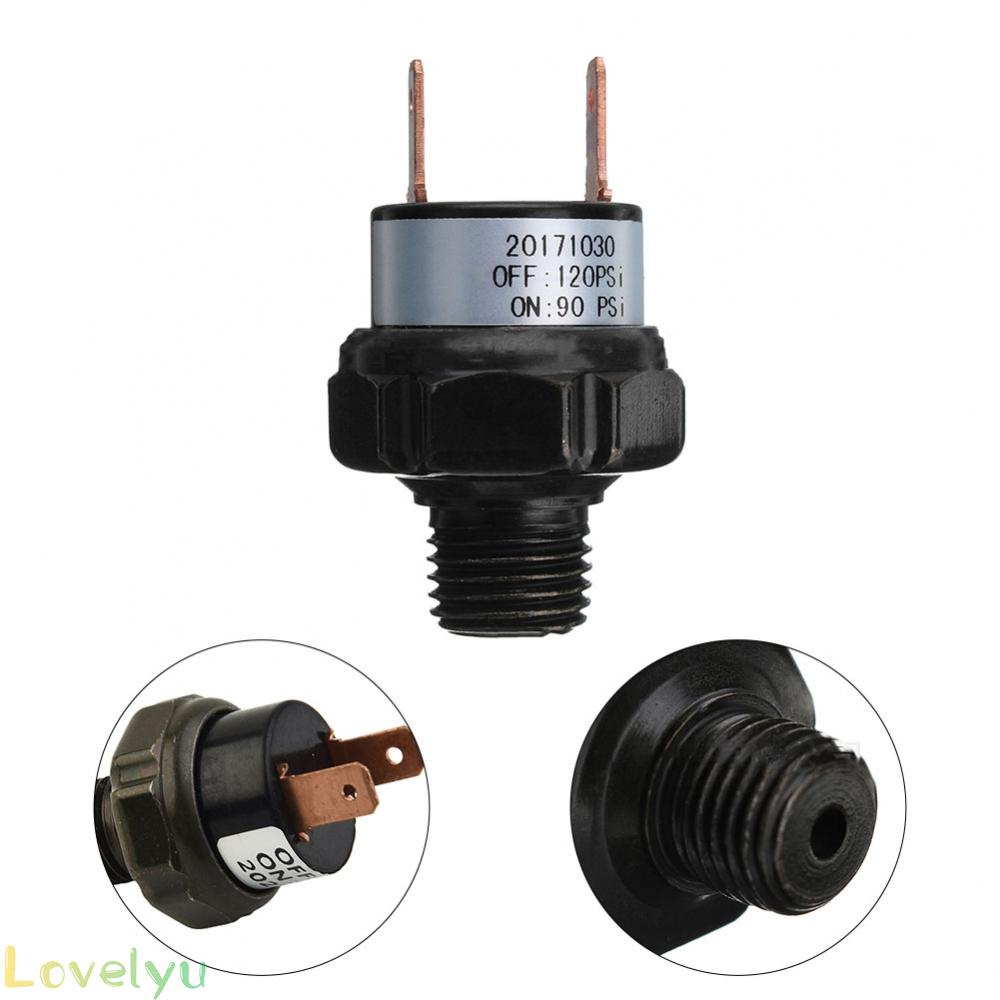 ⭐24H SHIPING ⭐90-120PSI Air Pressure Switch Tank Mount Thread 1/4&quot; NPT 12V/24V For Train Horn