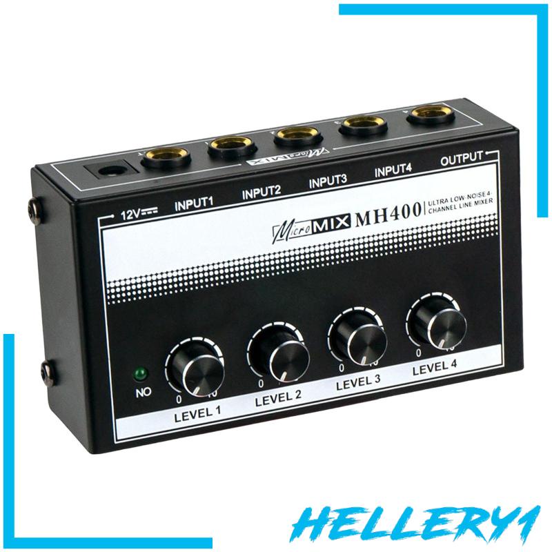 Bộ Trộn Âm Thanh 4 Kênh Cho Đàn Guitar Bass