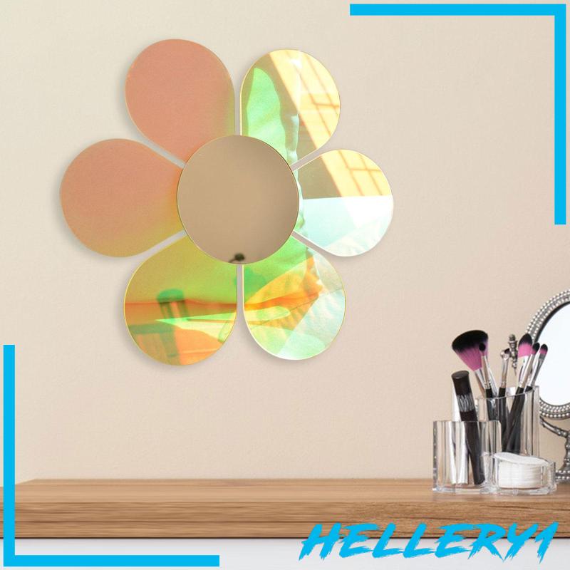 Gương Không Khung Dán Tường Trang Trí Phòng Ngủ Bằng Acrylic Kiểu Retro Hiện Đại