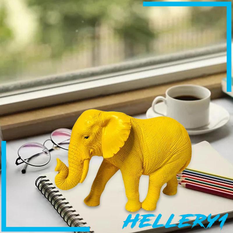 Tượng Voi Bằng Nhựa Resin Trang Trí Nhà Cửa