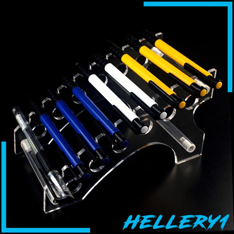 Giá Đỡ Bút Bằng Acrylic Trong Suốt Để Bàn Tiện Dụng