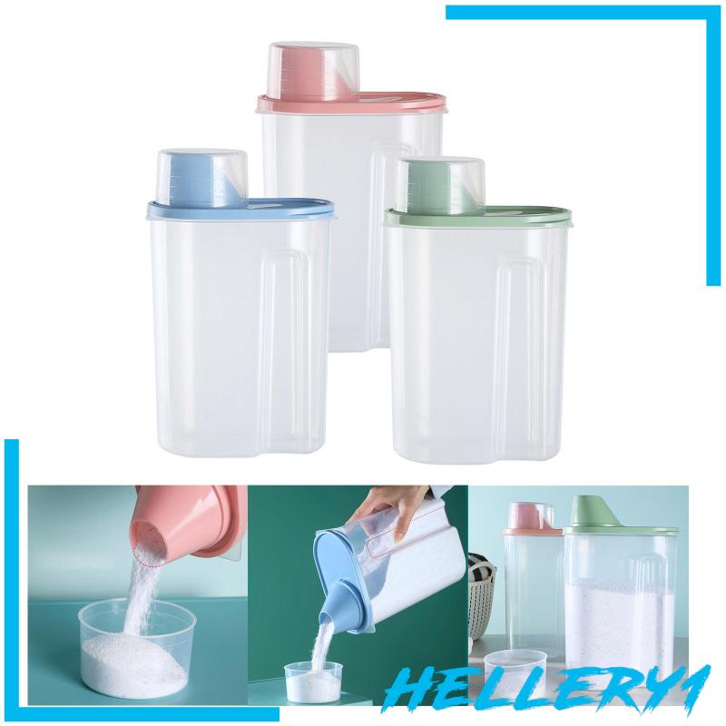 Hộp Thiếc Đựng Gạo / Bột Giặt Đa Năng Tiện Dụng Cho Nhà Bếp