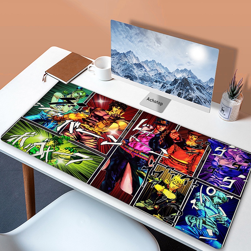 Tấm Lót Chuột Và Bàn Phím Cỡ Lớn In Hình Anime Jojo 'S Bizarre Adventure