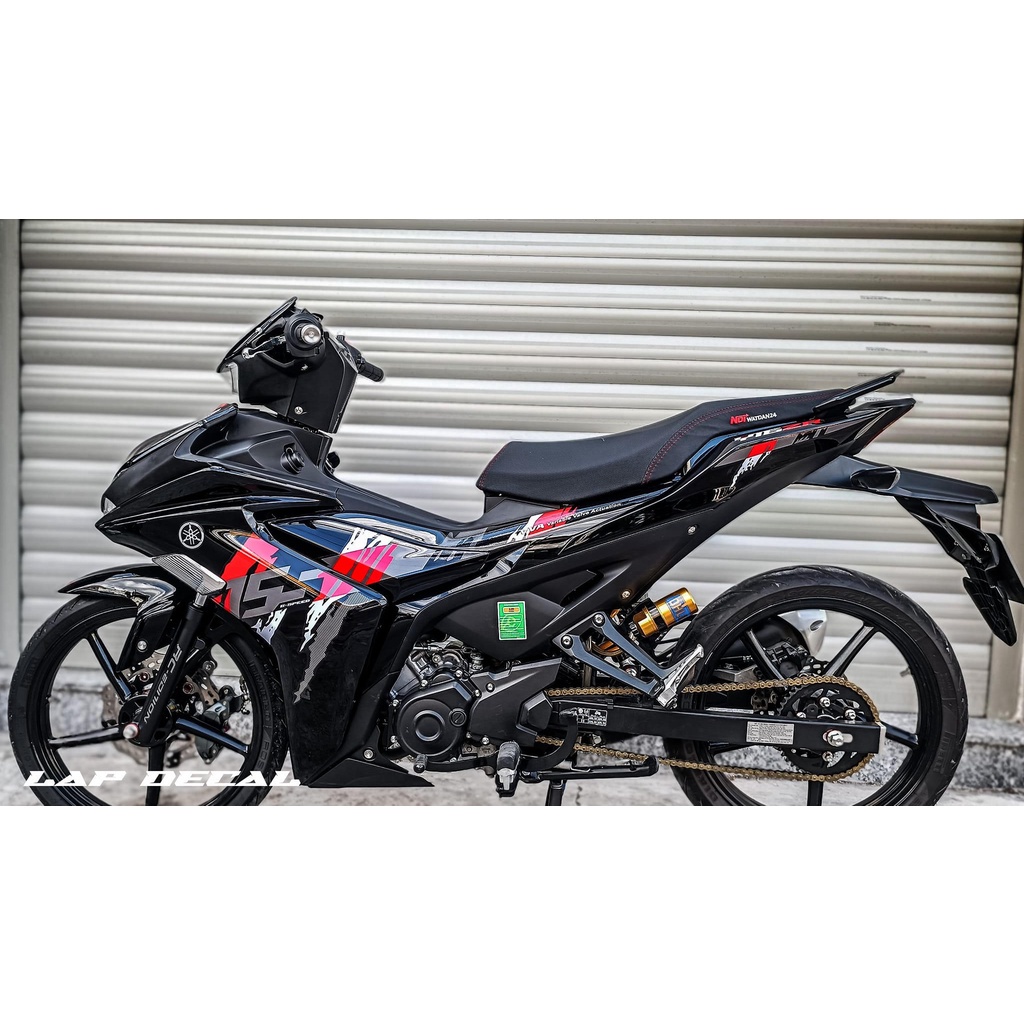 Tem rời Exciter 155 - Mẫu Y16ZR Special đỏ đen -  cực đẹp