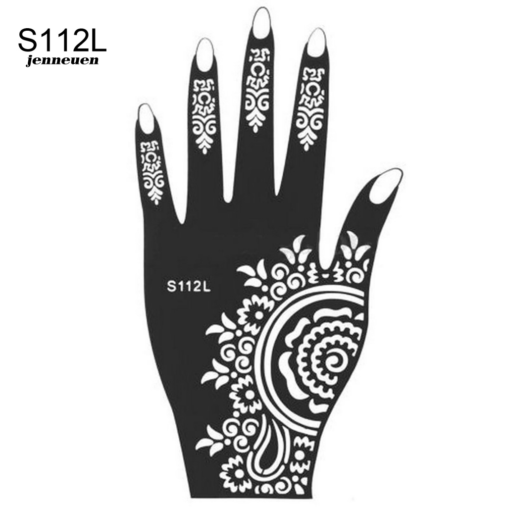 Hình Xăm Tạm Thời Henna Mehndi Ấn Độ Cho Nữ