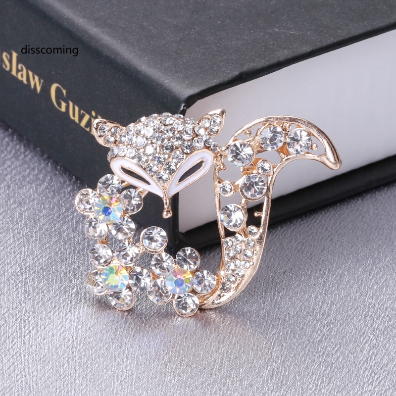 Áo Thun SL SL SL SL SL SL SL| Trâm Cài Áo Hình Cáo Sáng Tạo