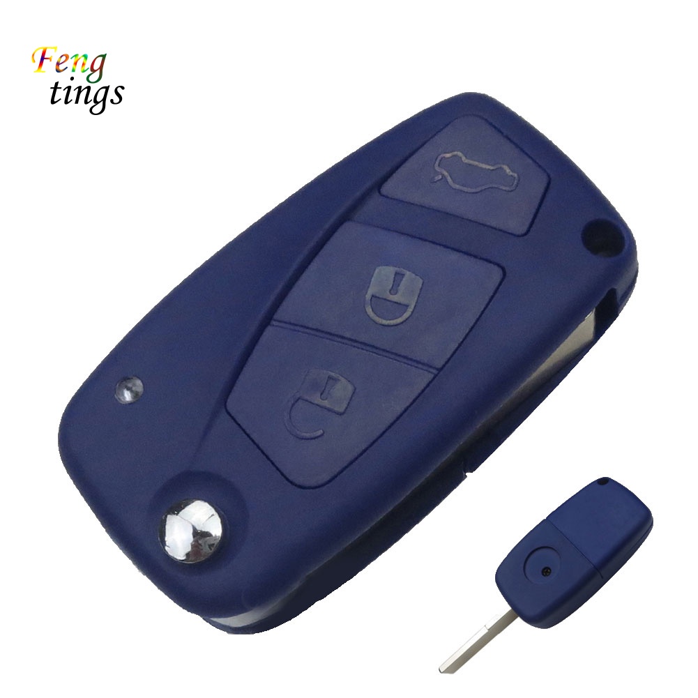 Vỏ Chìa Khóa Điều Khiển Từ Xa 3 Nút Cho Fiat Grande Punto Stilo Panda
