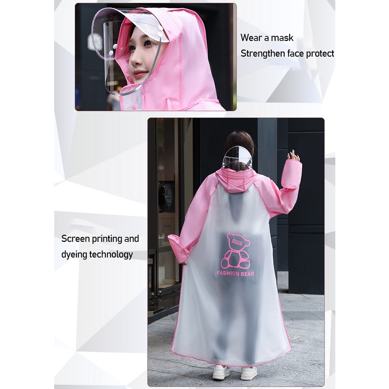 Áo Mưa Toàn Thân Chống Mưa Dành Cho Nam Nữ