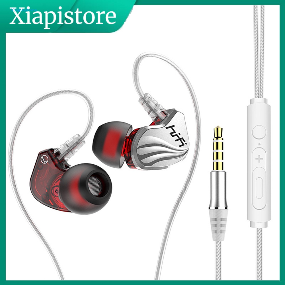 Tai Nghe Nhét Tai 6D 4 Lõi 35mm Âm Thanh HiFi Sống Động