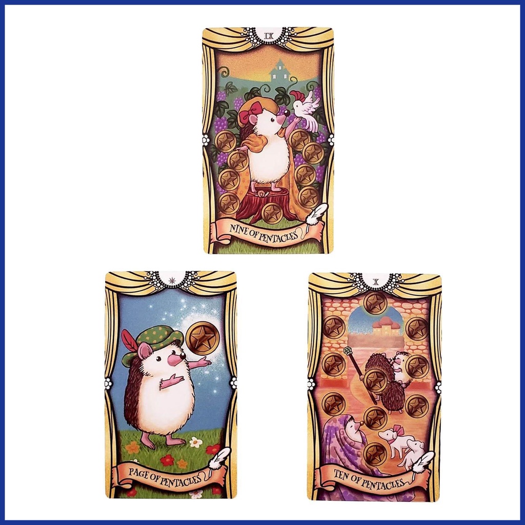 Bộ Bài Tarot 78 Miếng Hình Nhím Độc Đáo