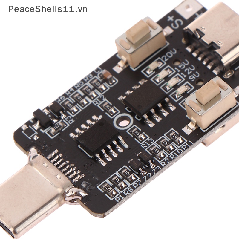 Bảng Mạch Kích Hoạt Sạc Nhanh 100W 5A USB Type-C USB Loại C 5V 9V 12V 15V PD2.0 3.0