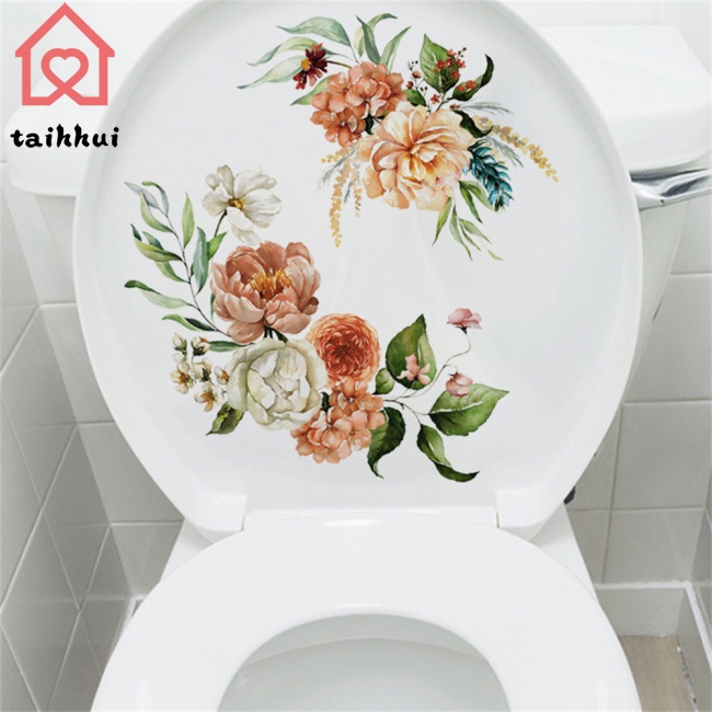 Sticker Dán Toilet Trang Trí Họa Tiết 3D Kích Thước 20x30cm