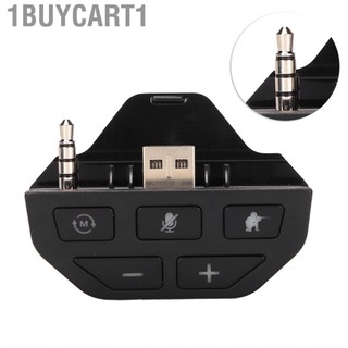 1buycart1 Game Controller Headset Adapter Stereo Lossless 4 EQ  Modes Gamepad Headphone Converter for Xbox One
