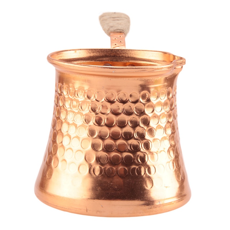 Bình pha cà phê thổ nhĩ kỳ máy pha cà phê moka pot 3 người 200 ml đồng làm bằng tay phụ kiện quà tặng trang trí chất lượng cao