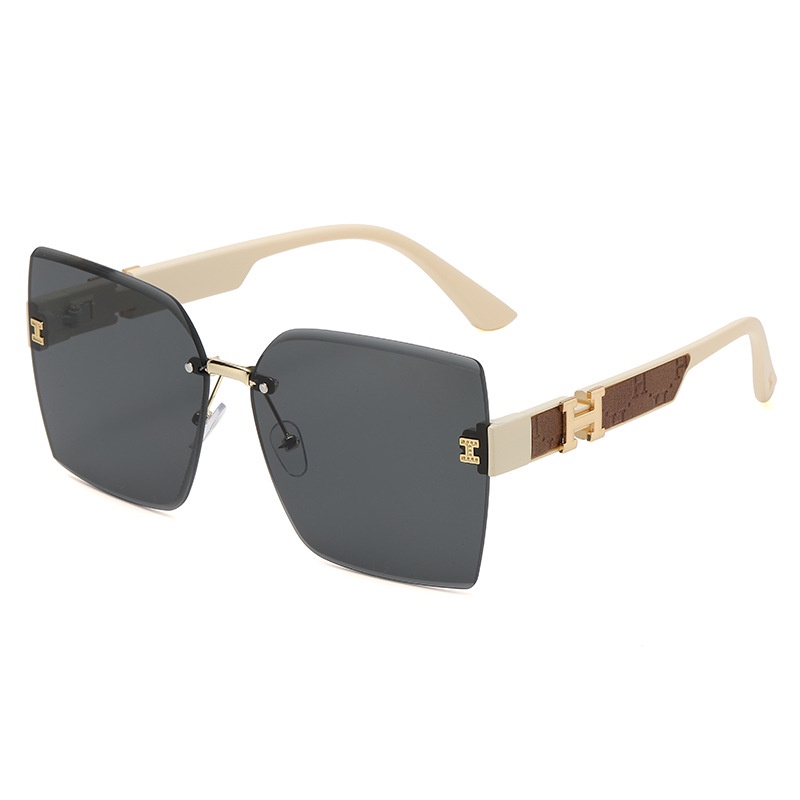 Kính Mát Thời Trang Khung Tok Tok Tok 2023 Không Gọng Màu Gradient Dành Cho Bạn Nữ