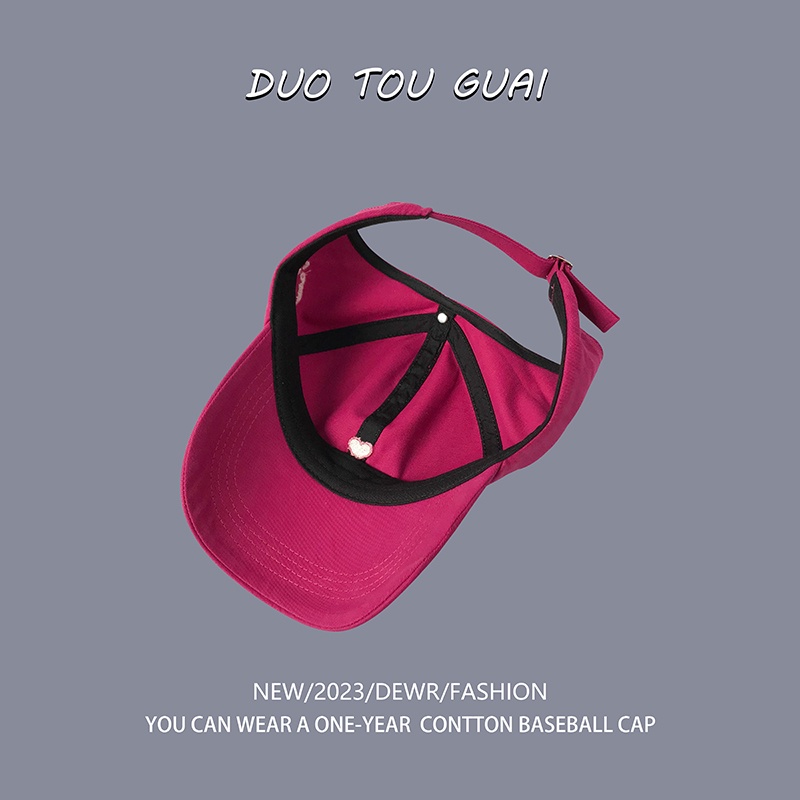 Mũ Lưỡi Trai Thêu Hình Trái Tim Phong Cách Hàn Quốc Thời Trang Cho Nữ