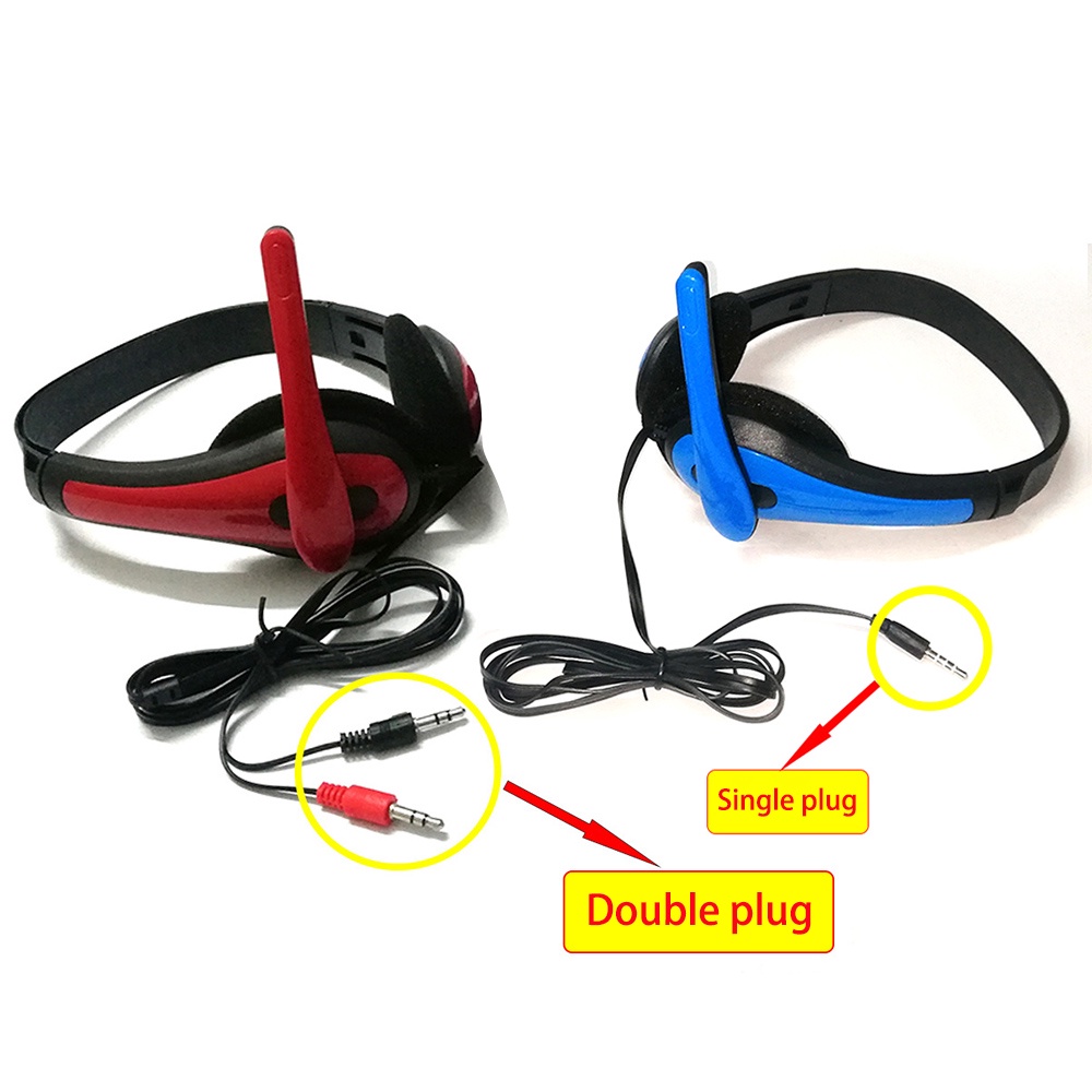 VIRWIR Tai Nghe Có Dây Giắc Cắm 3.5mm Kèm Mic Dành Cho Điện Thoại / Máy Tính