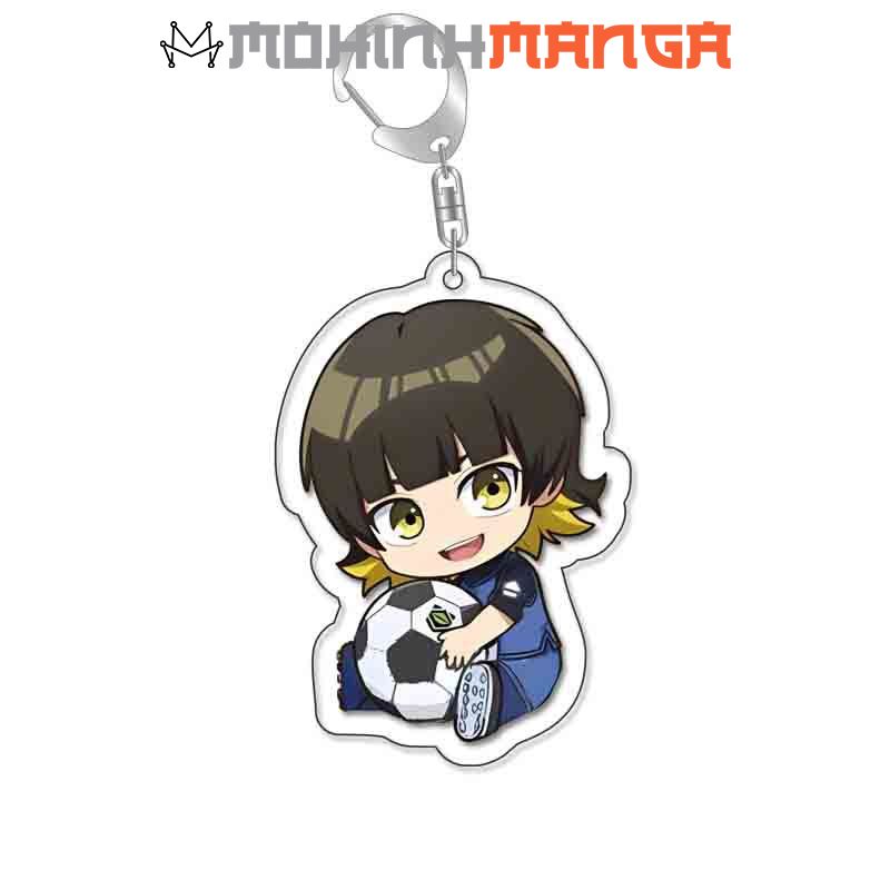 Móc khóa Acrylic nhân vật Blue Lock Isagi Yoichi Hyoma Chigiri Meguru Bachira Kenyu Yukimiya Tabito Karasu Oliver Aiku