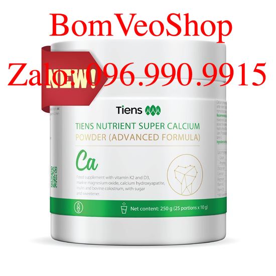 Canxi Thiên Sư Tiens Nutrient Super Calcium Powder Hàng Khuyến mại theo TBKM số 572/KM-2021 ngày 21/12/20