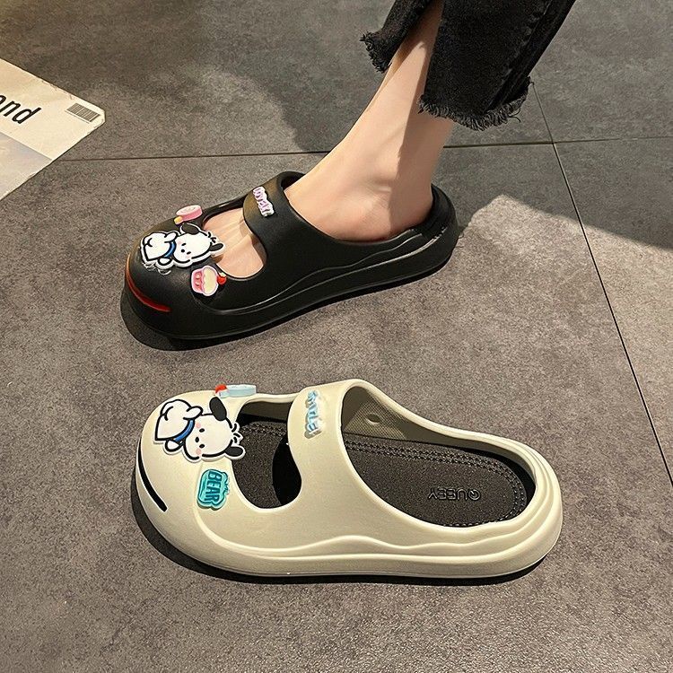 HQ dép sandal nữ dép mary jane dép bánh mì Thoải mái 32z072816