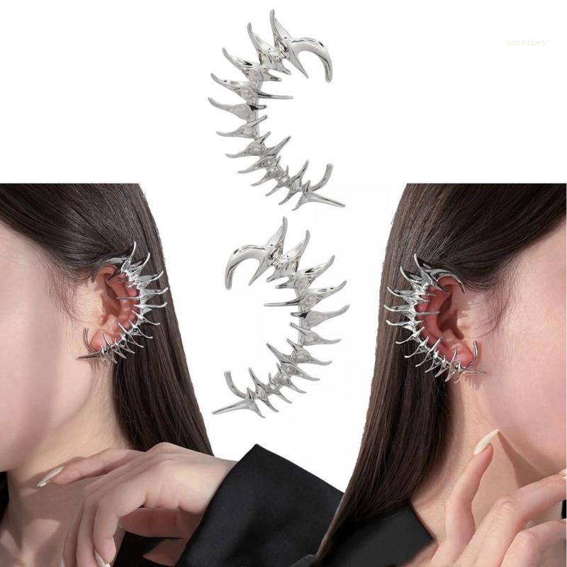 Khuyên Kẹp Vành Tai Chất Liệu Hợp Kim Thời Trang Dự Tiệc Cho Nữ