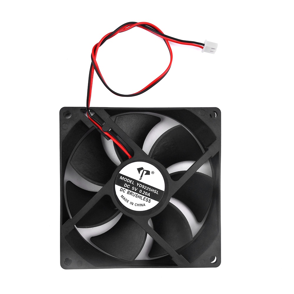 RIRIHI Quạt Làm Mát Không Chổi Than 9225 92Mmx25Mm 12V 2Pin DC