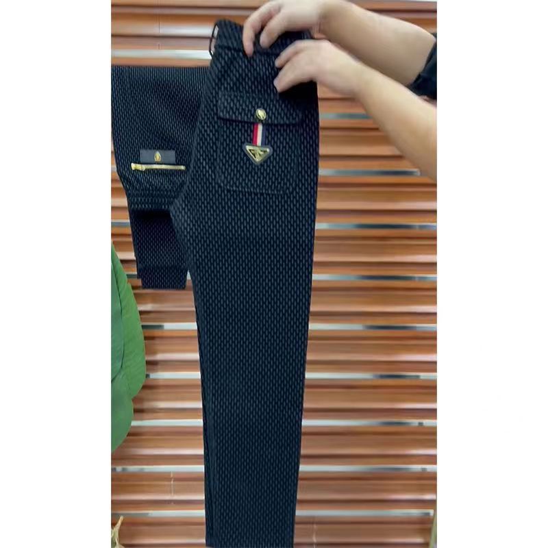 Quần Dài Nam Ca Rô Ca Rô Phong Cách Retro