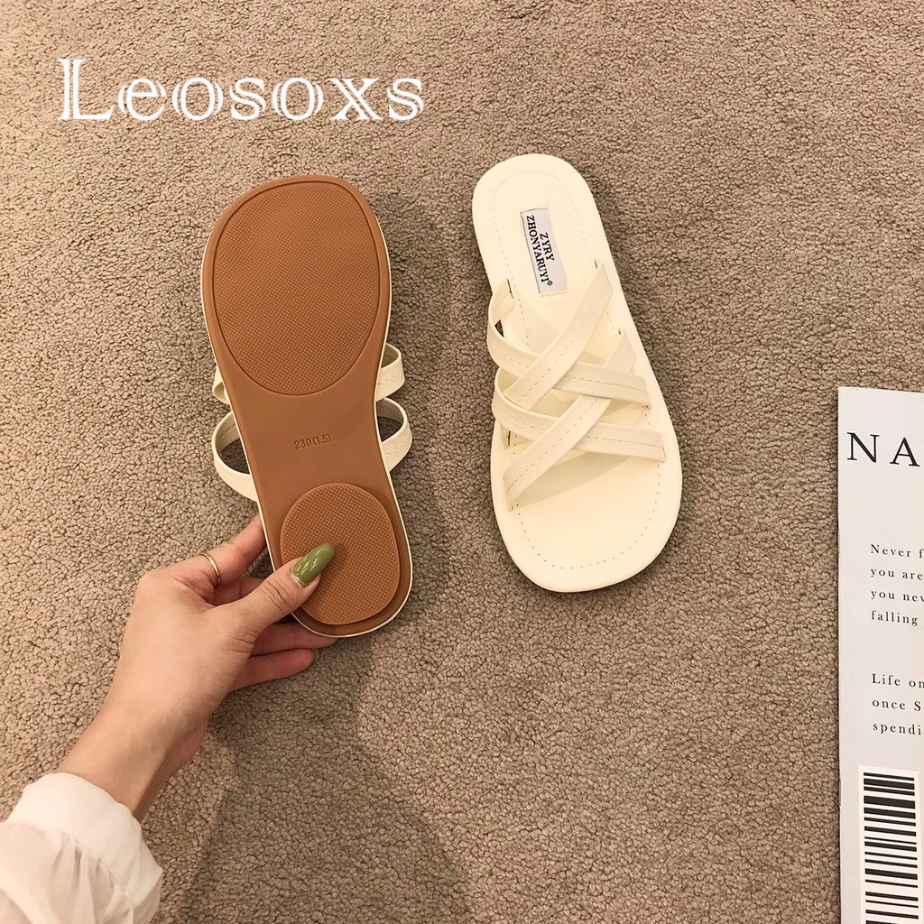 Dép LEOSOXS 072416 đế cao chống trượt thời trang dành cho nữ