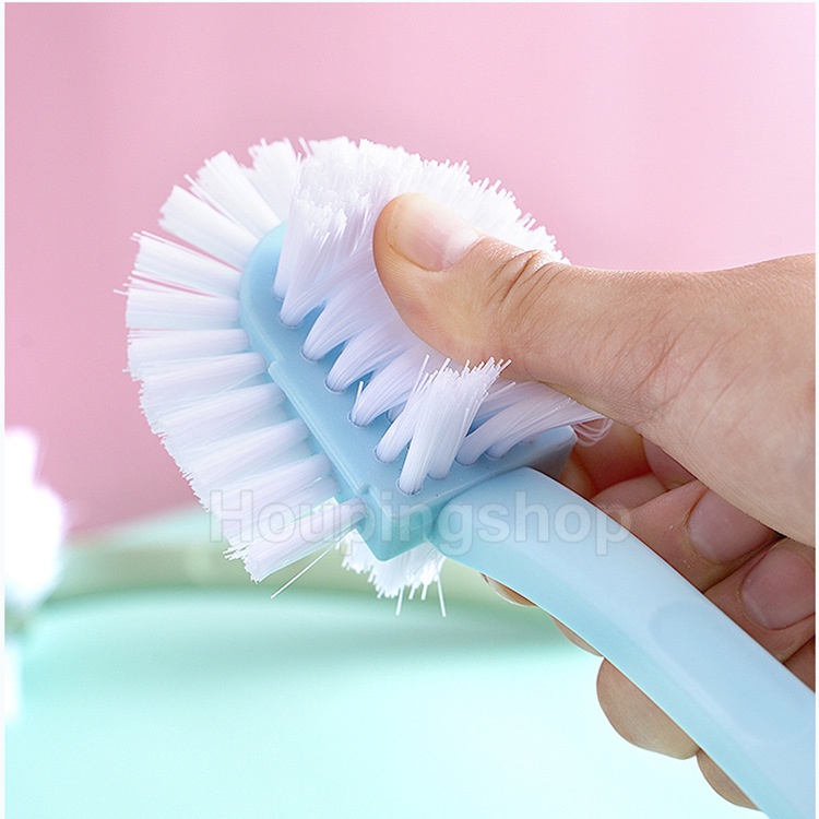 Bàn Chải Lông Mềm Cán Dài Năm Mặt Đa Chức Năng