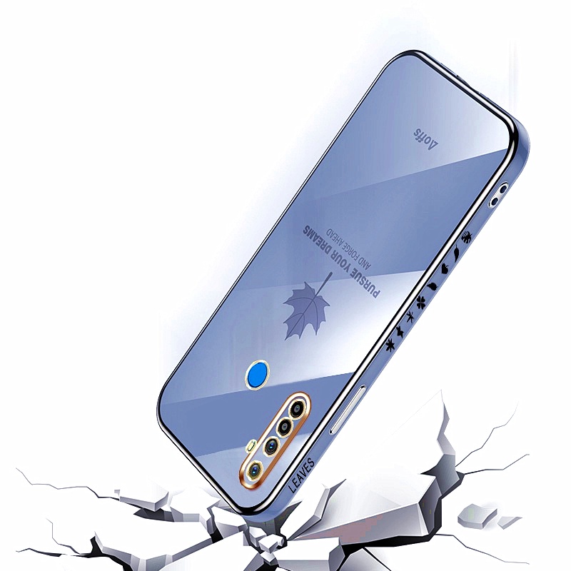 Ốp Lưng Realme 6i Mềm Chống Sốc Họa Tiết Lá Phong Cho Ốp Điện Thoại Realme 6i