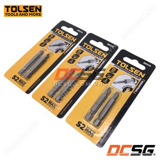 Bộ 02 mũi vít ph1-ph2-ph3 x 50mm tolsen | dcsg