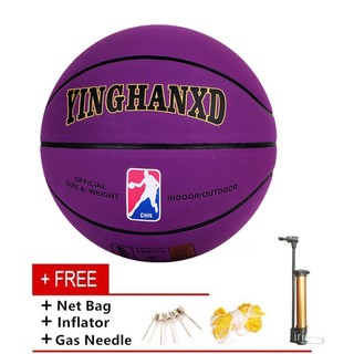 Quả bóng rổ bằng da size 7-5 thấm hút mồ hôi cho nam