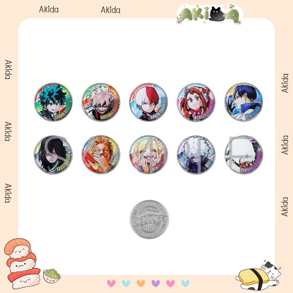 Huy chương/ medal - Collection medal - My Hero Academia