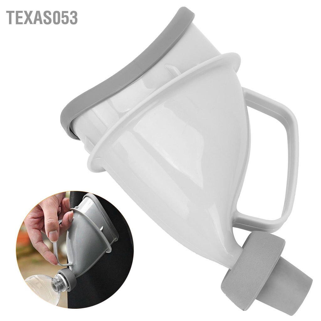 Texas053 Người lớn Nơi để tiểu Khẩn cấp Di động Unisex Đàn ông Phụ nữ Pee Phễu cho Du lịch Ngoài trời