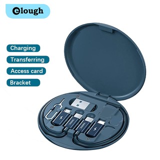 Cáp Sạc Nhanh Elough 60W Type C Đa Năng Cho Điện Thoại