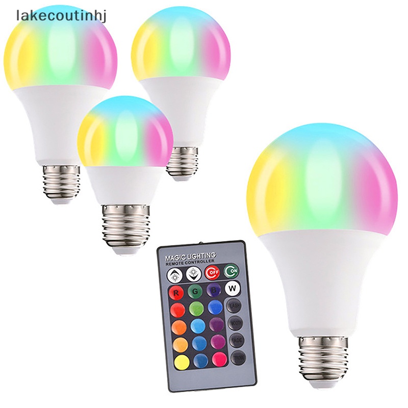 Bóng Đèn LED Thông Minh 3W 5W 10W 15W RGB 220V AC85-265V Điều Khiển Từ Xa