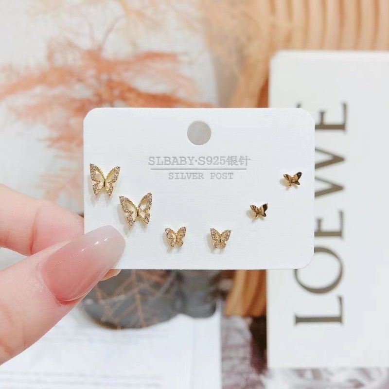 Set 6 Khuyên Tai Nữ Thời Trang Đơn Giản