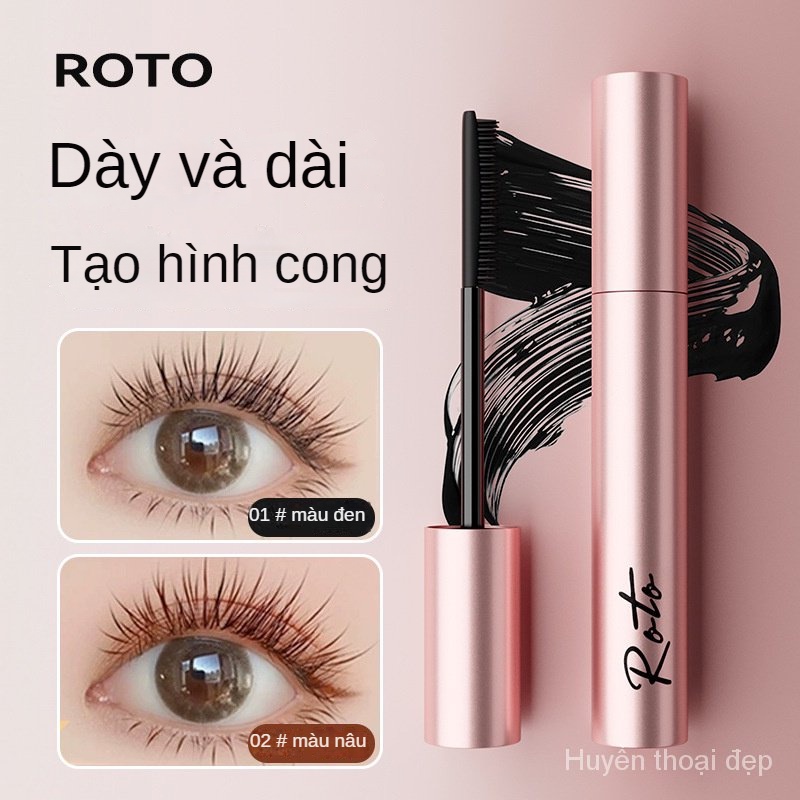 Mascara Uốn Cong Làm Dày Và Dài Mi Chống Thấm Nước Và Mồ Hôi Lâu Trôi