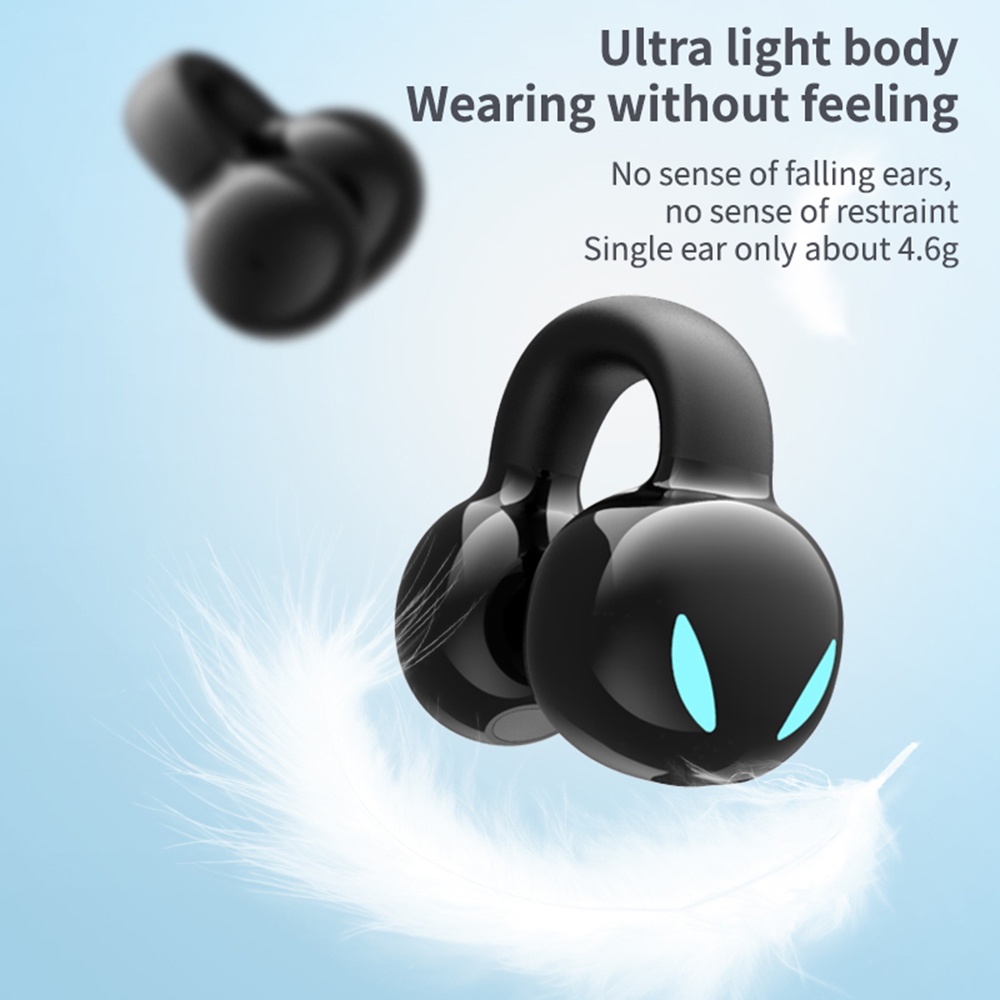 VIRWIR Tai Nghe Nhét Tai Bluetooth Không Dây Có Kẹp Tai