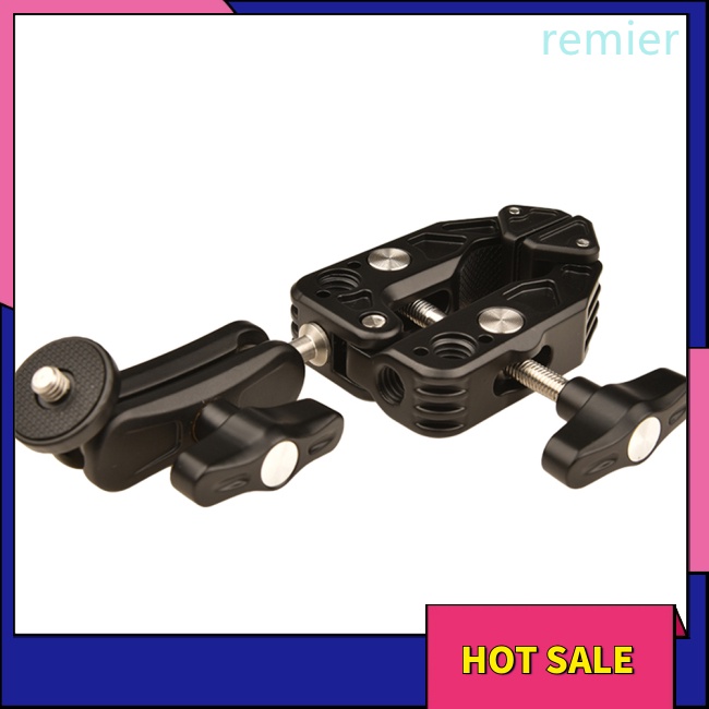 Kẹp máy ảnh re 360-degre ball head magic arm kẹp với 1/4 3/8 "lỗ cho màn hình máy ảnh slr micrô đèn led