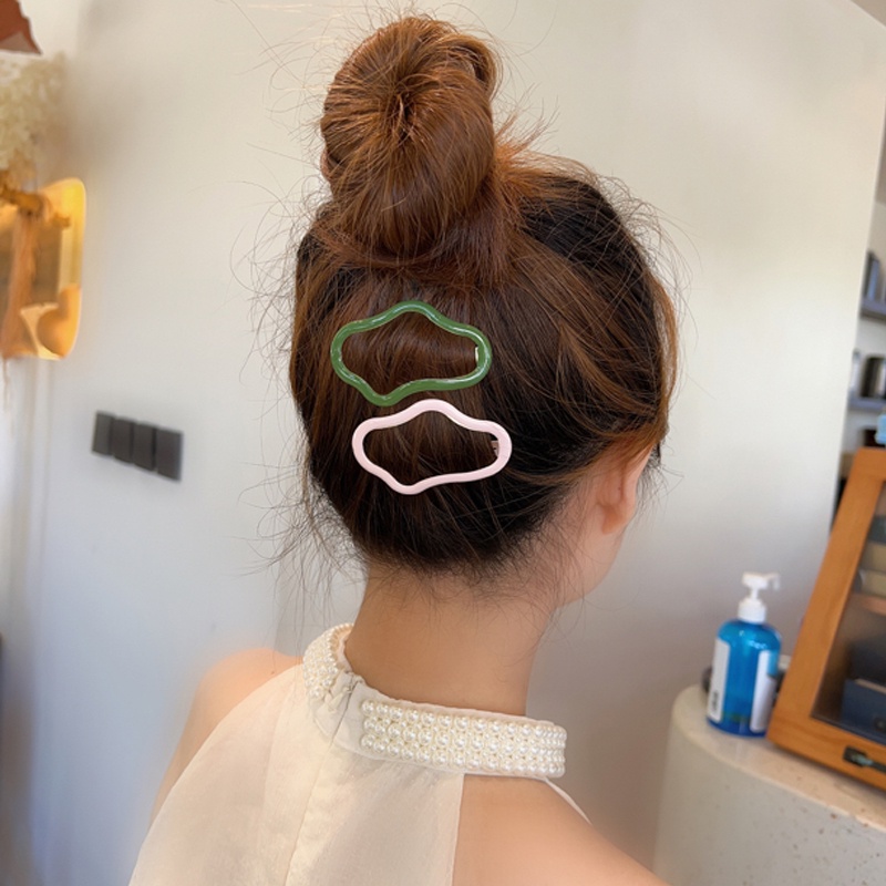 Kẹp Tóc Hình Đám Mây Rỗng Cho Nữ