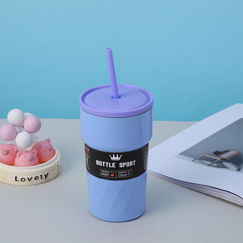 Cốc inox giữ nhiệt - cốc uống nước bottle sport 500ml, lõi thép 304 an toàn tuyệt đối, Cốc giữ nhiệt