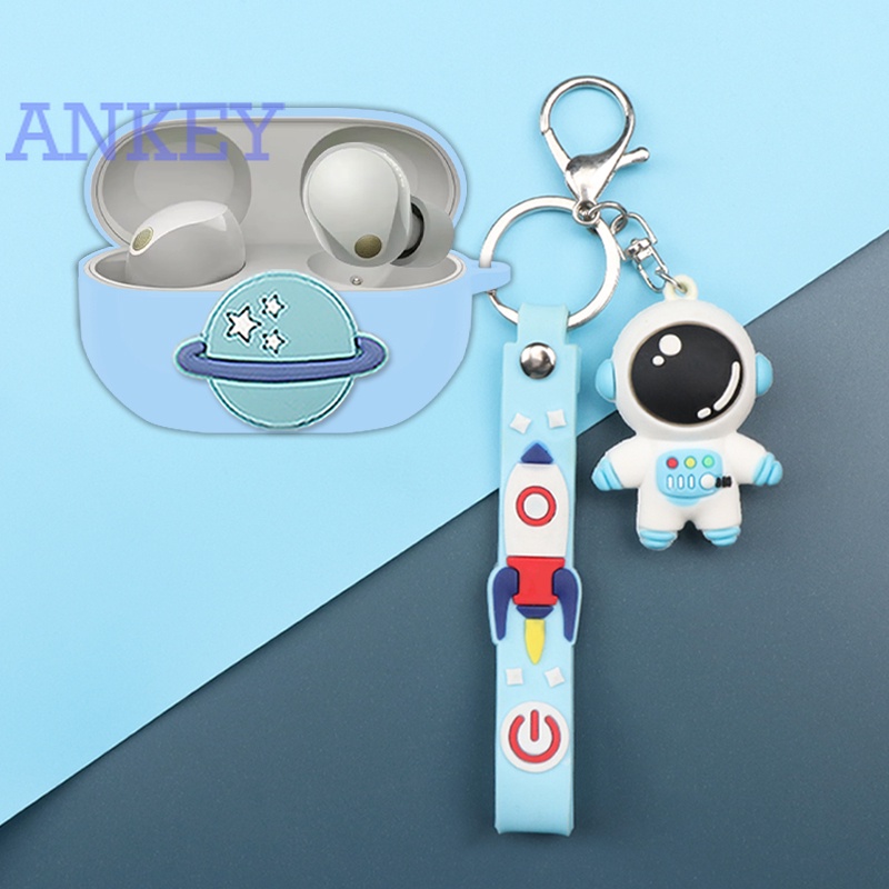 Vỏ Bảo Vệ Hộp Sạc Tai Nghe sony wf-1000xm5 1000xm5 Bằng Silicon Họa Tiết Hoạt Hình Dễ Thương