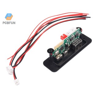Mô Đun Giải Mã Nguồn Điện Pcbfun Dc5v Bluetooth 5.0 Mp3 Player 2 * 3w Chuyên Dụng Cho Xe Hơi