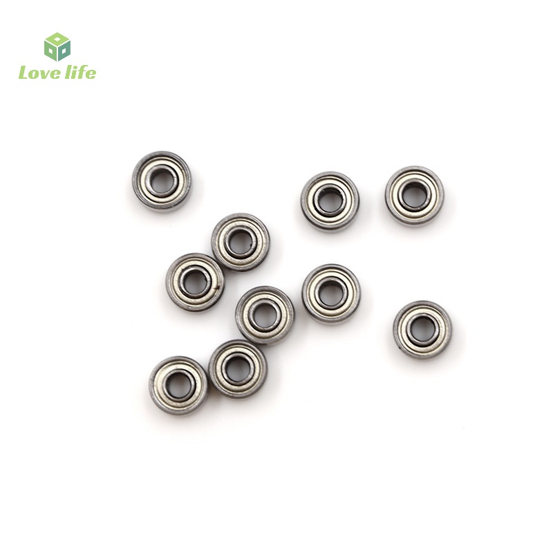 10 chiếc vòng bi thu nhỏ bằng thép carbon 693zz vòng bi 3*8*4mm Vòng bi bảo vệ đôi mới