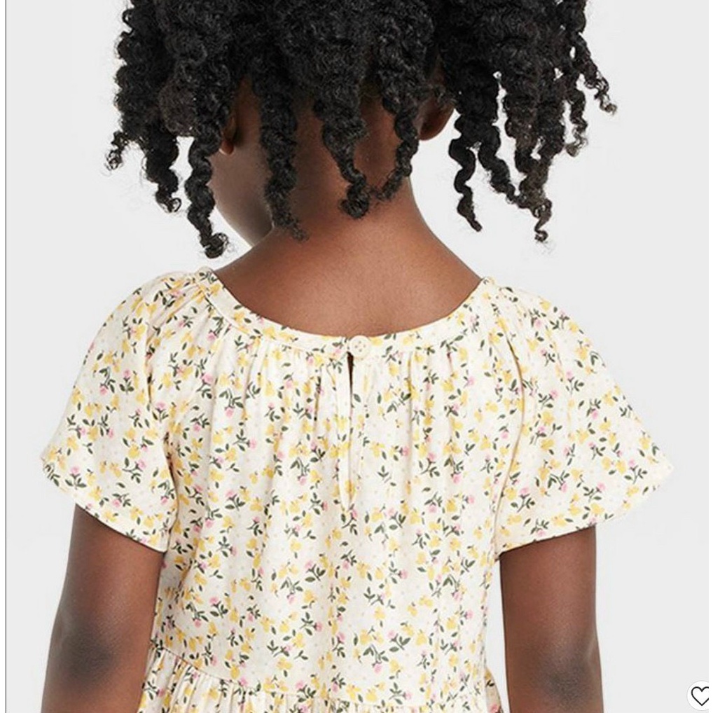 Đầm hoa nhí bé gái Cat & Jack mùa hè hoa nhí trẻ con S77.SP011833