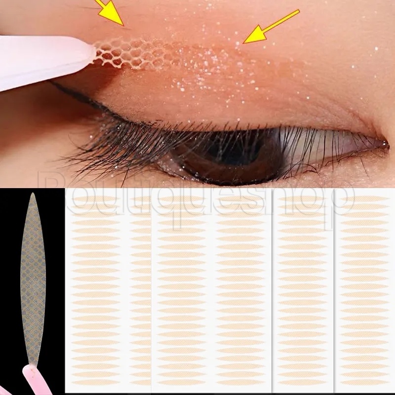 3/6 miếng dán mí mắt kép tự dính / miếng dán mí mắt kép vô hình vô hình / băng nâng mí mắt dài không thấm nước / dụng cụ trang điểm / dụng cụ tạo kiểu